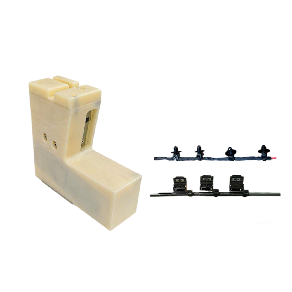 Mini nylon cable tie automatic tensioning and tail cutting machine