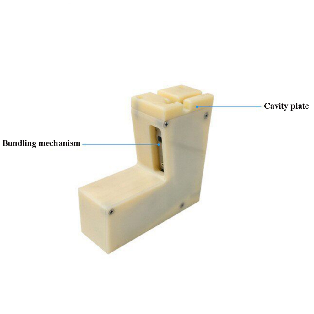 Mini nylon cable tie automatic tensioning and tail cutting machine