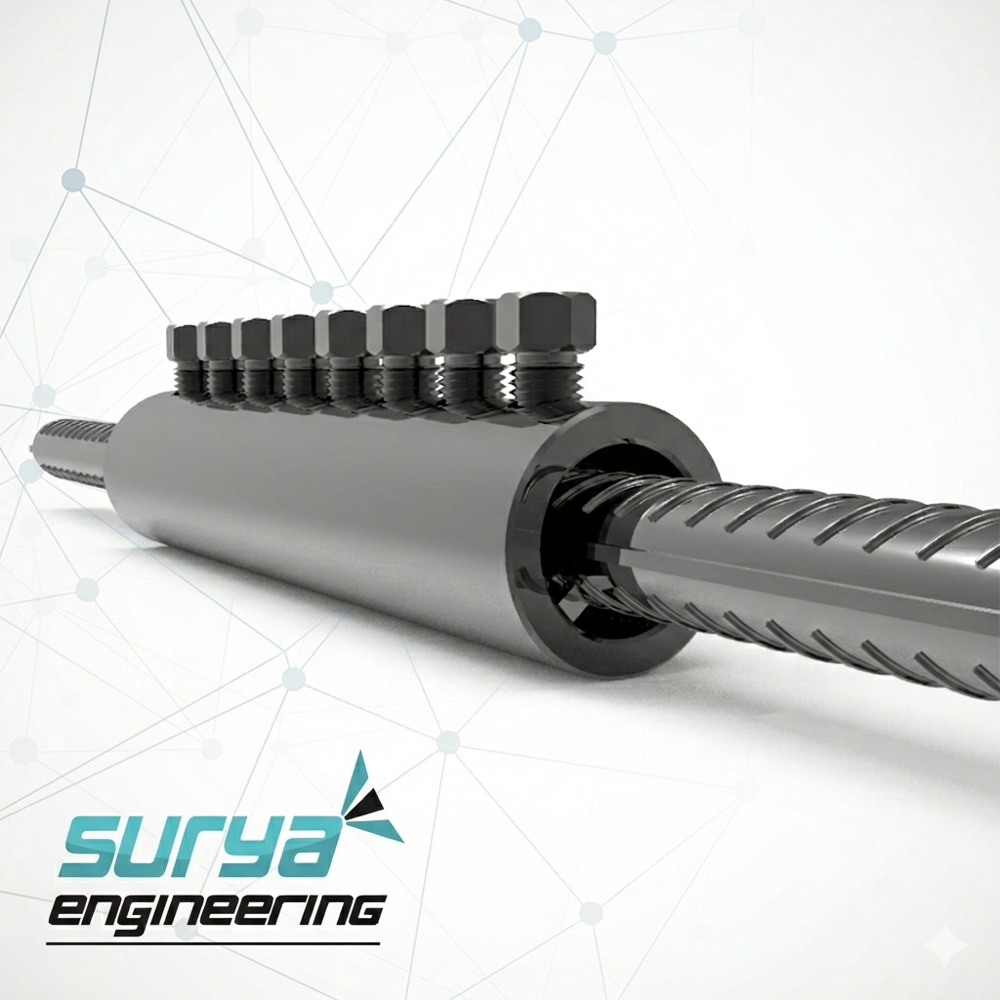 MBT Rebar Coupler - Mechanical Bolted Coupler