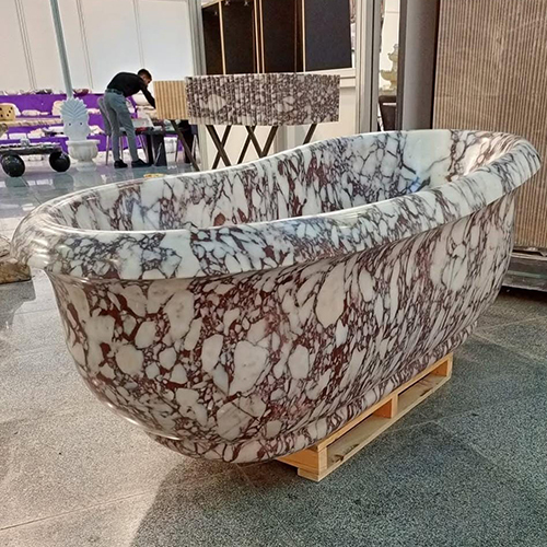 Marble Antique Bath Tub - Color: As Per Requirement