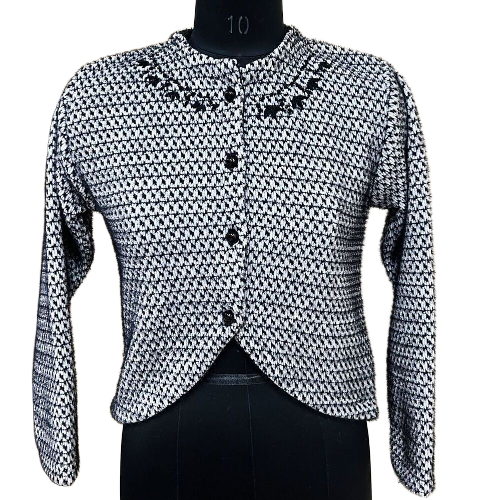 Grey Yahoo Winter Woolen Blouse