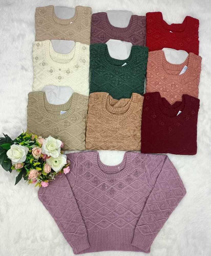 Purple Yahoo Winter Woolen Blouse