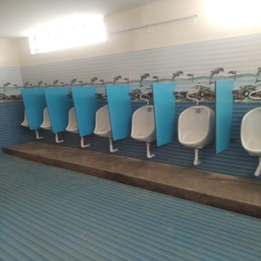Urinal Partition - Color: White