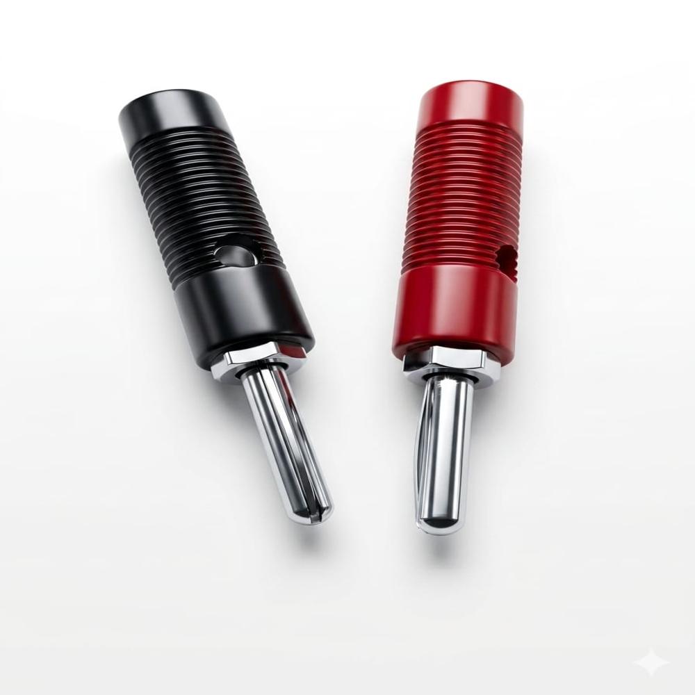 Bp 4 Brass Electronic Pin Parts - Color: Red