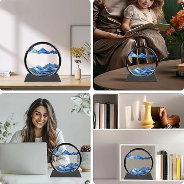 3D Dynamic Sand Art Liquid Motion