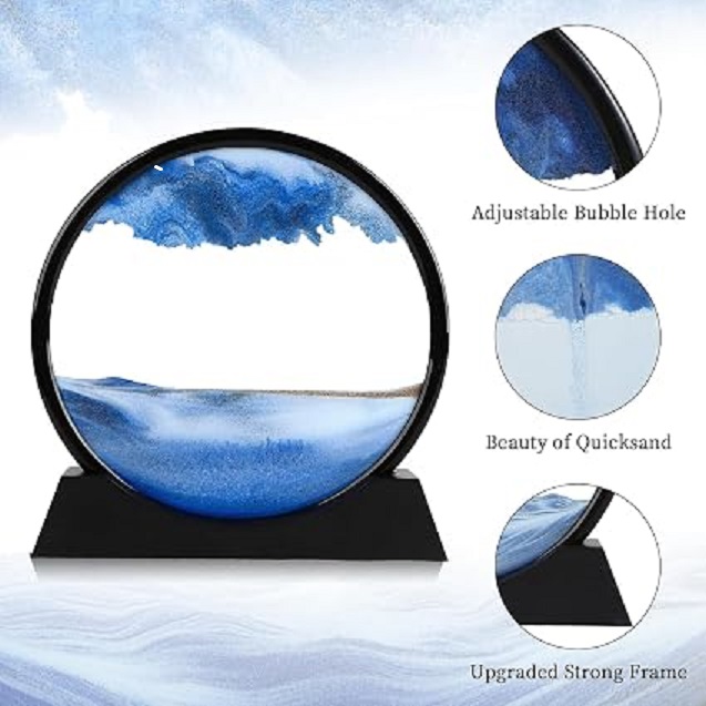 3D Dynamic Sand Art Liquid Motion