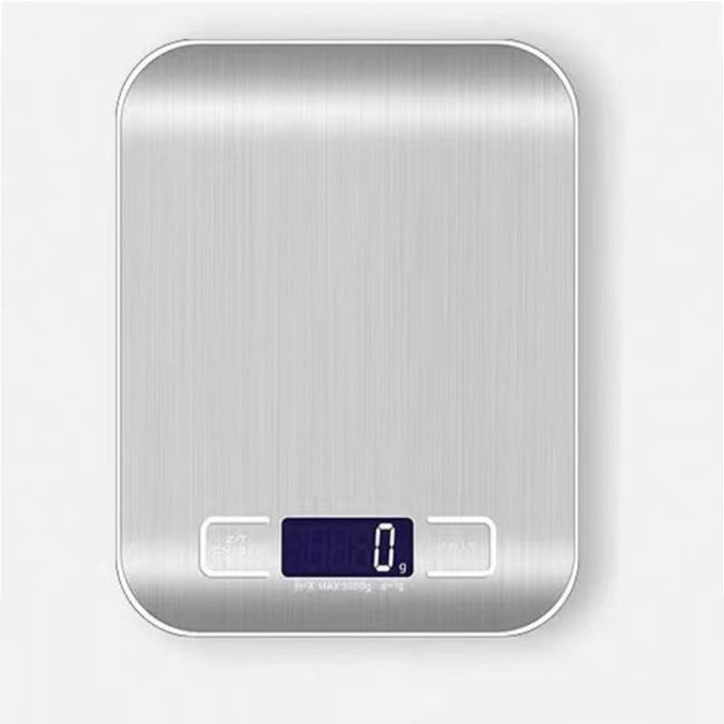 Silver Metal Digital Weighing Scale With Stainless Steel Platform - Application: Na