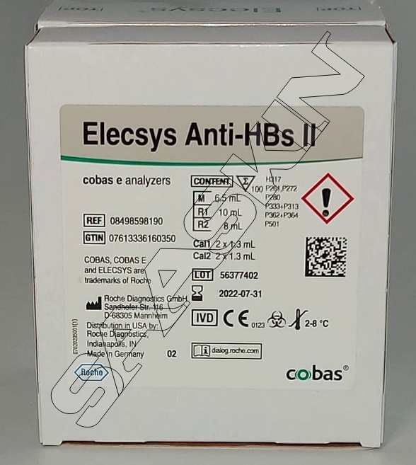Roche Cobas Elecsys Anti-HBs II (CLIA)