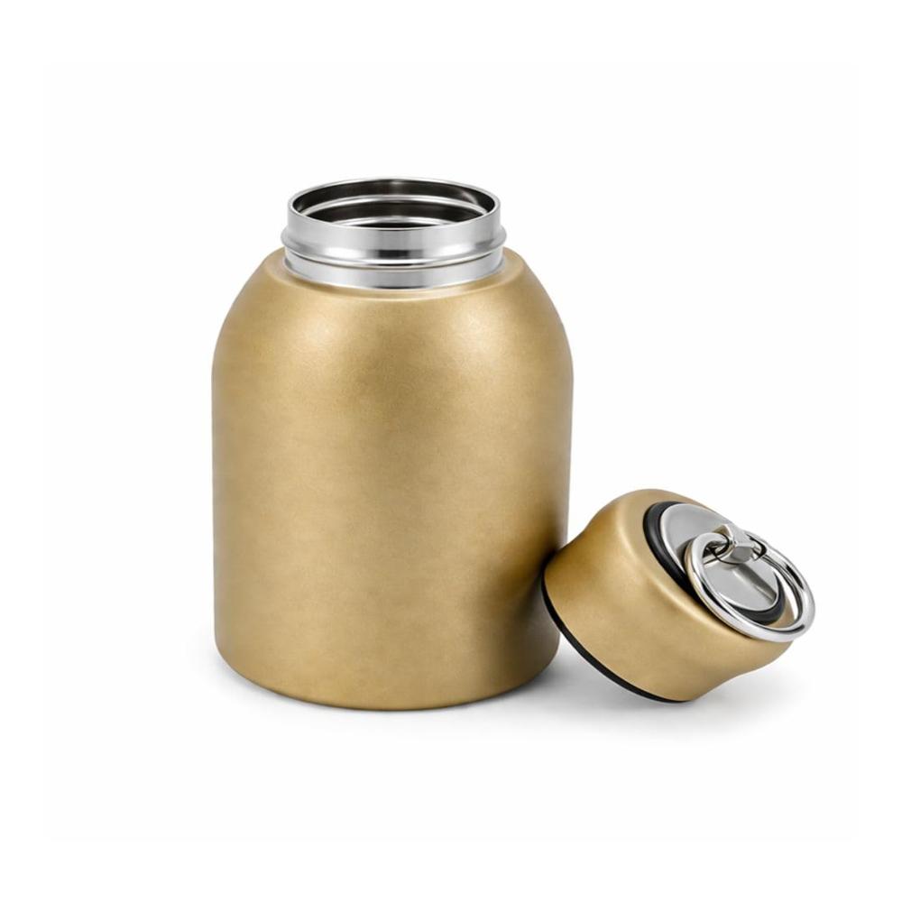 250Ml Mini Stainless Steel Water Bottle Leak Proof Freezer - Capacity: 0.3 Ltr