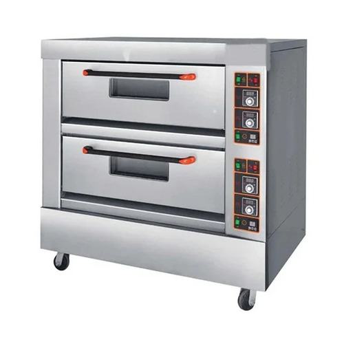 Pizza Oven Two Deck Four Tray - Dimension (L*W*H): 1250X845X1220 Millimeter (Mm)