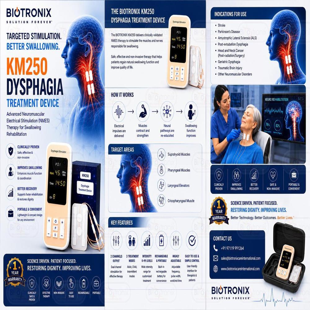 KM-250 Swallowing Rehabilitation Stimulator