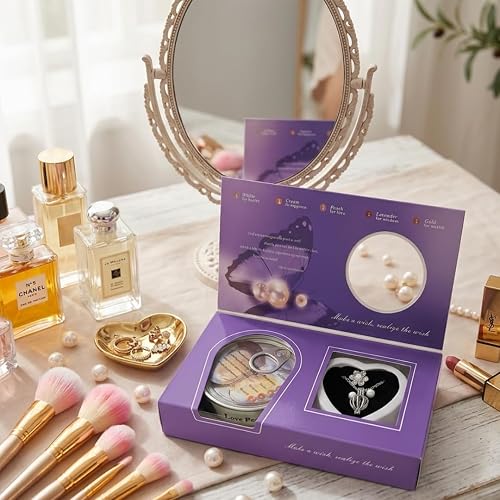 Love Pearl Wish Gift Kit with Pendant Necklace Earrings Ring