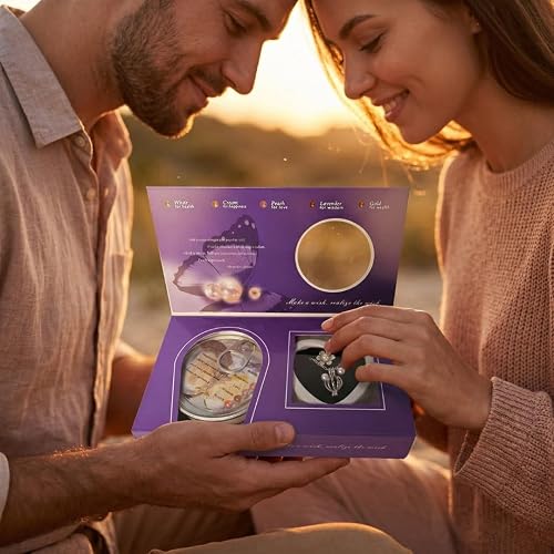 Love Pearl Wish Gift Kit with Pendant Necklace Earrings Ring