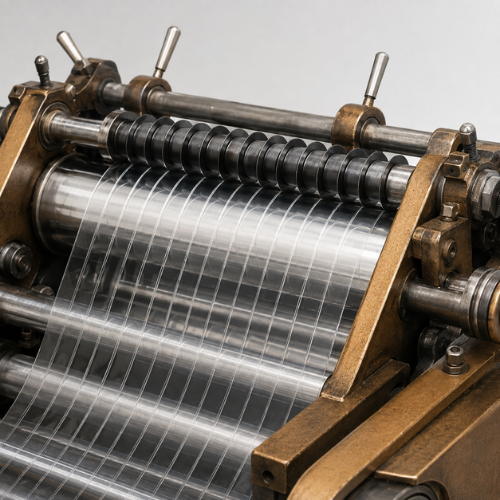PVC PET Shrink Film Slitting Machine