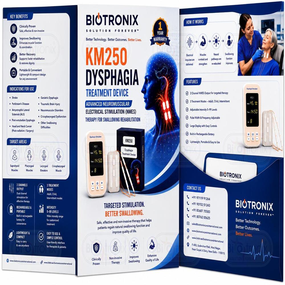 KM-250 NMES Therapy Device for Dysphagia