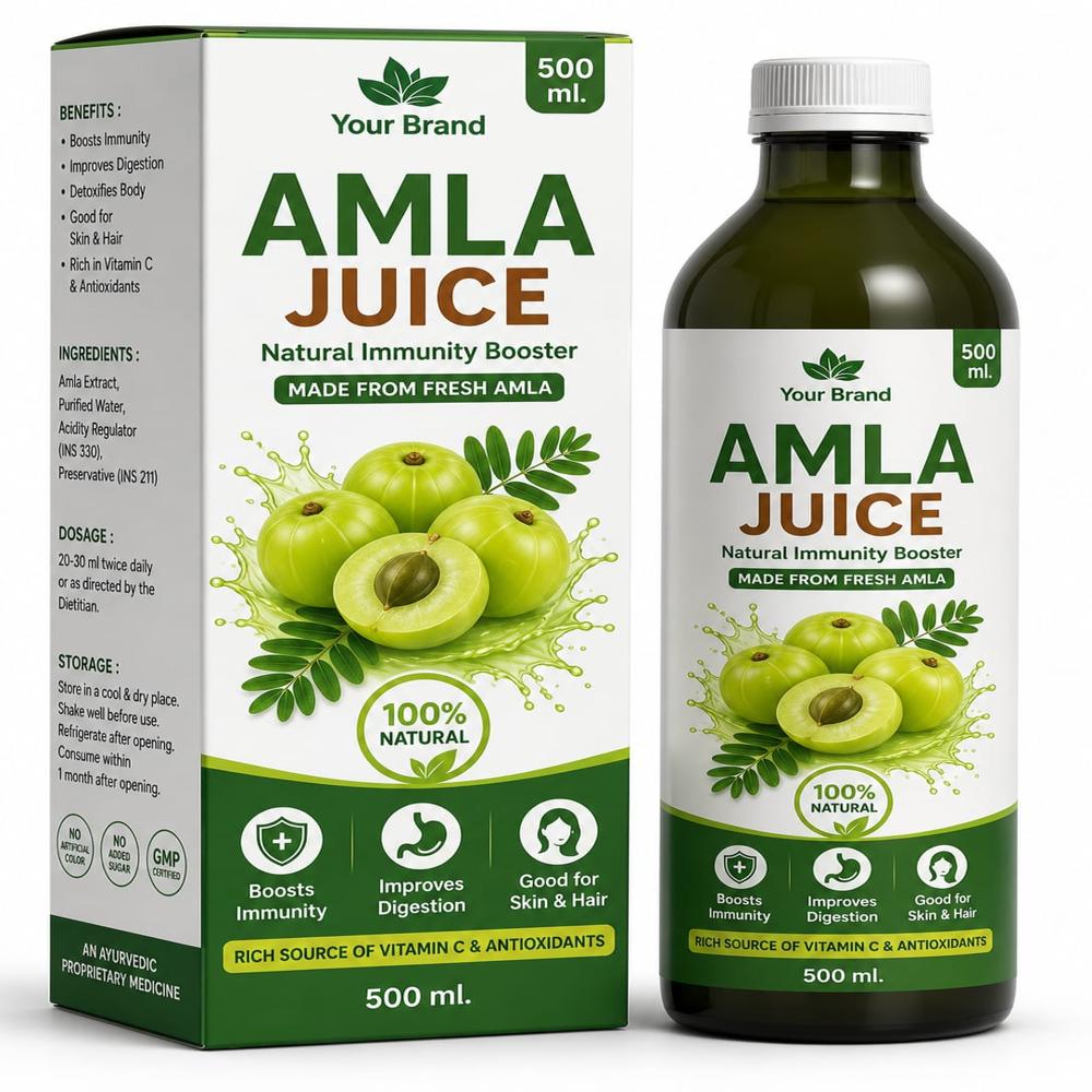 Amla Juice Third Party Manufacturing