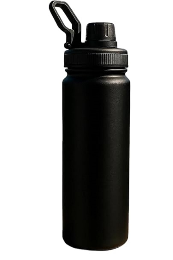 Water Bottle Stainless Steel Large Capacity Sports Water Bottle Leak Proof Wide Mouth Metal Water Bottle