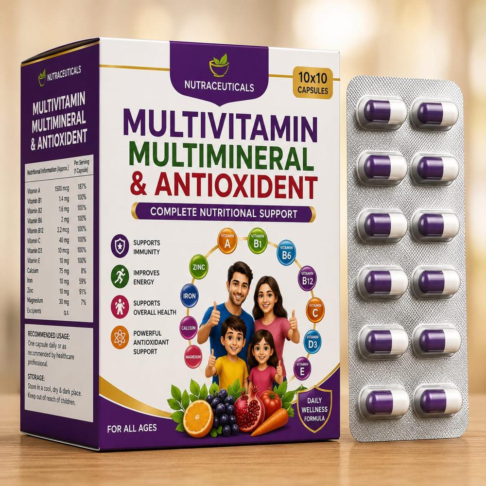 Multivitamin Multimineral & Antioxident Third Party Manufacturing