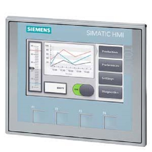 SIMATIC HMI KTP700 Basic | 7-inch widescreen TFT key/touchscreen, PROFINET interface, USB host, 65,536 colors, Front IP65, standard machine visualization and control