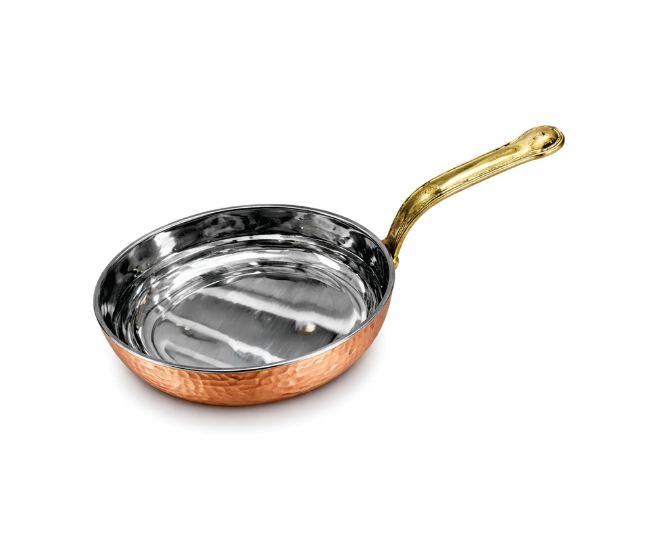 Fry Pan Antique Copper - Dimension (L*W*H): 15.75 (Diameter) Inch (In)