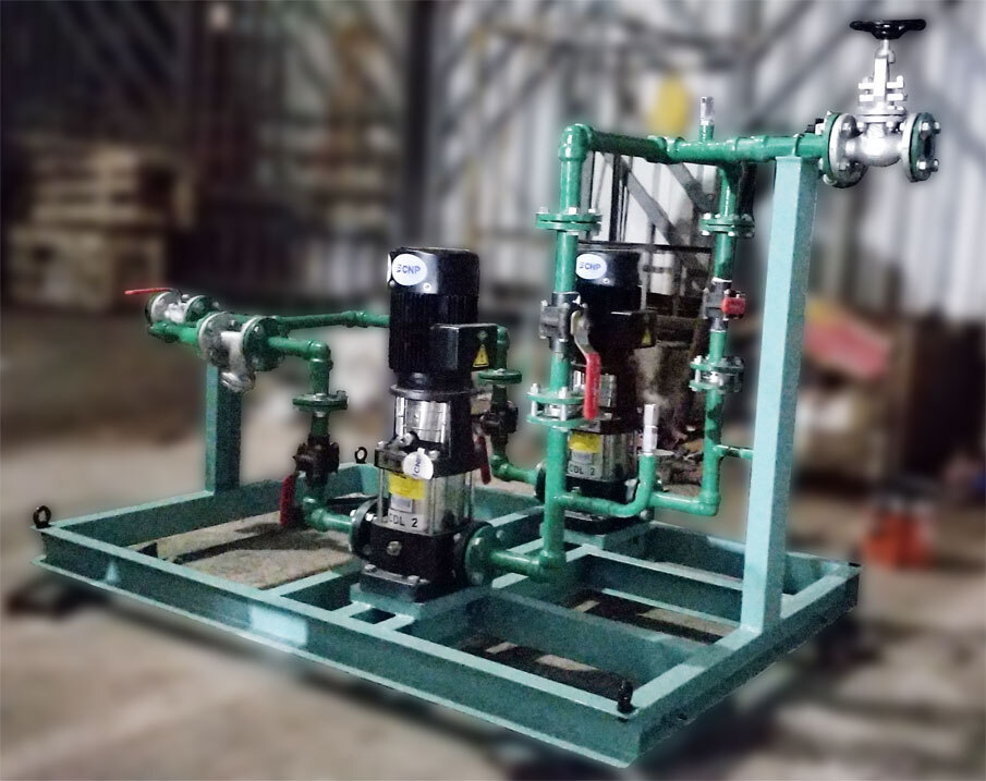 Vertical Pump Skid