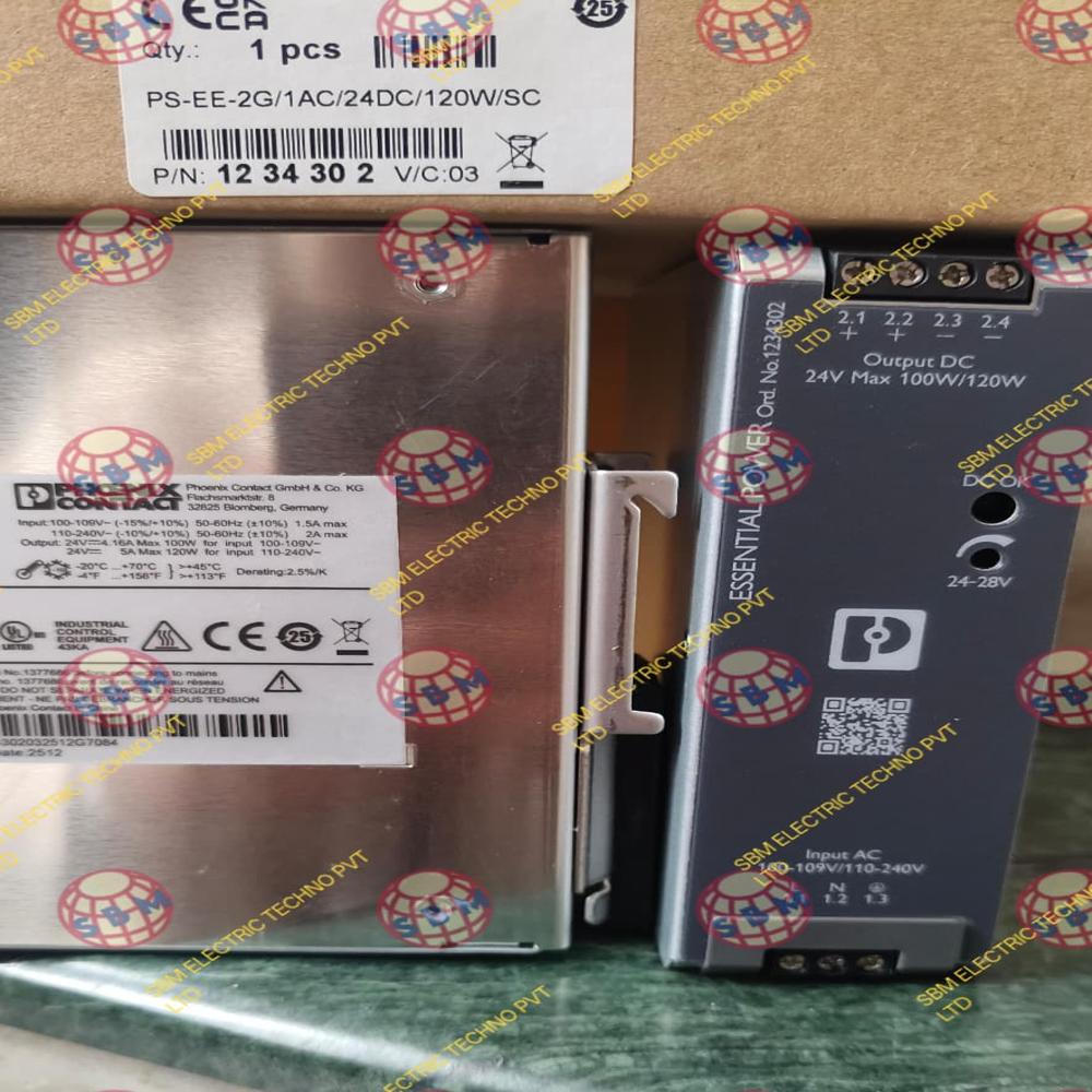 DELTA CONTACT POWER SUPPLY PS-EE-2G/1AC/24VDC/ 120W/SC