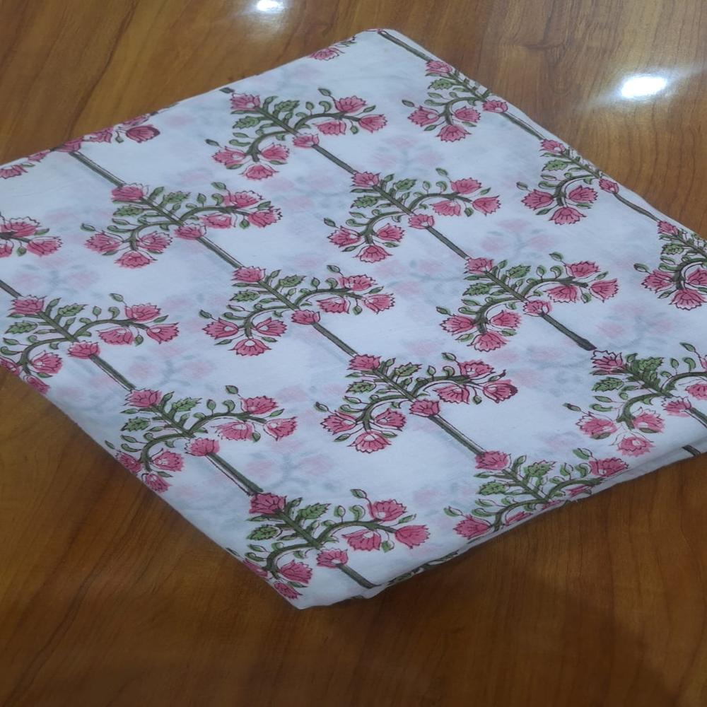 Hand BLock Printed Cotton Fabric