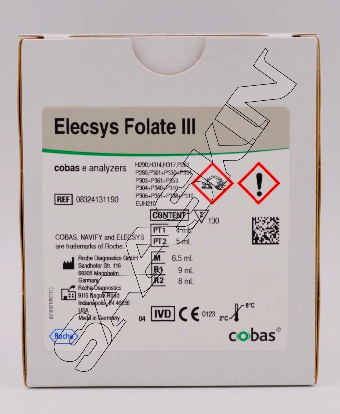 Roche Cobas Elecsys Folate III (CLIA)