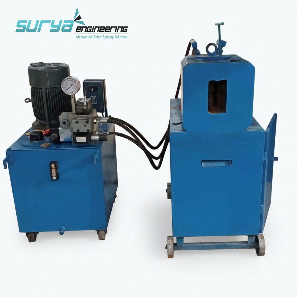 rebar cold forging machine - hydraulic rebar cold forging machine
