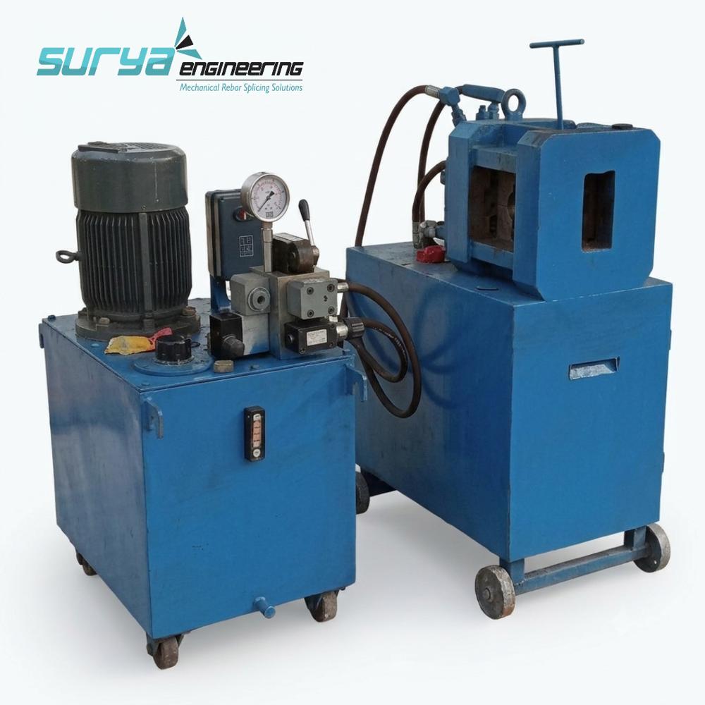 rebar cold forging machine - hydraulic rebar cold forging machine