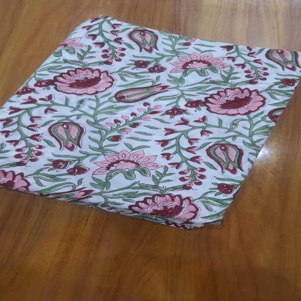 new BEAUTIFUL JAIPURI PRINTED FABRIC