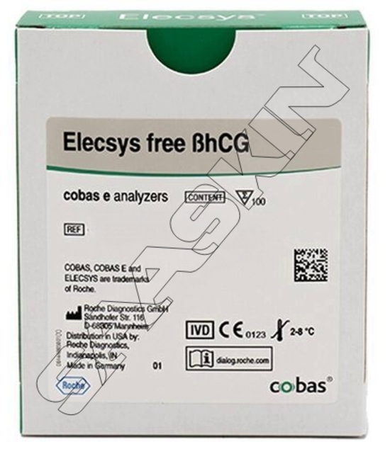 Roche Cobas Elecsys free Beta-hCG (CLIA)