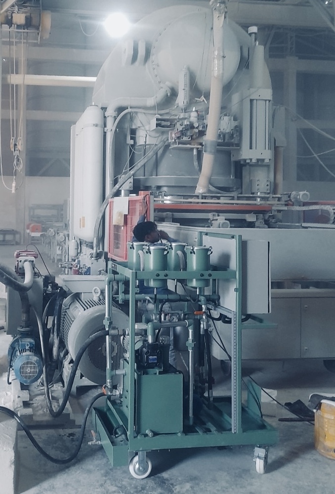 Custom Built Machine For Cleaning Hydraulic Oil