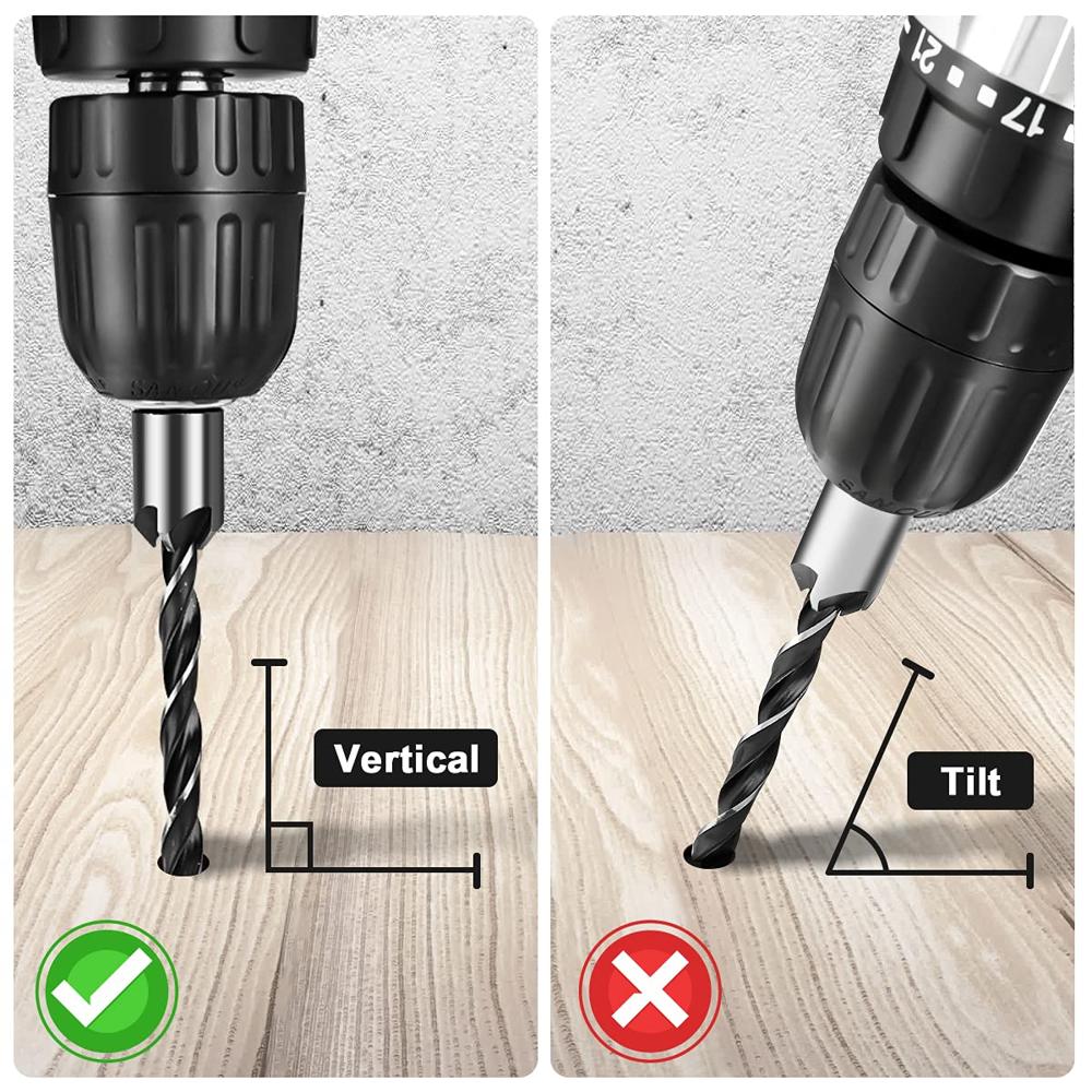 5 pcs Countersunk Drill Bits