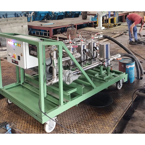 Block Mill Vaculine 525 Oil Filtration Machine