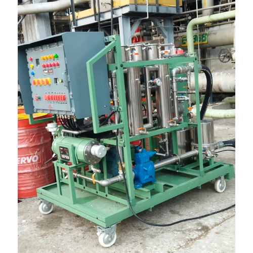 Compressor Oil Filtration Machine