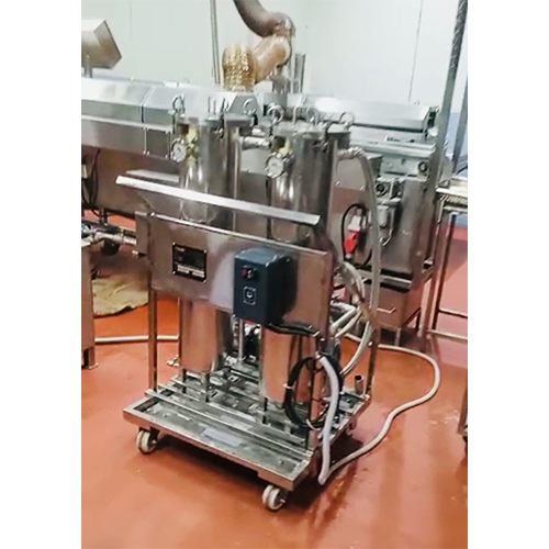 Continuous Fryer Cooking Oil Filtration Machine - Color: Stainless Steel Finish