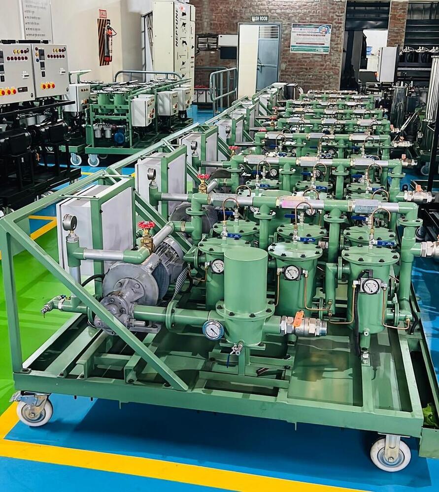 Custom Built Oil Filtration Machine