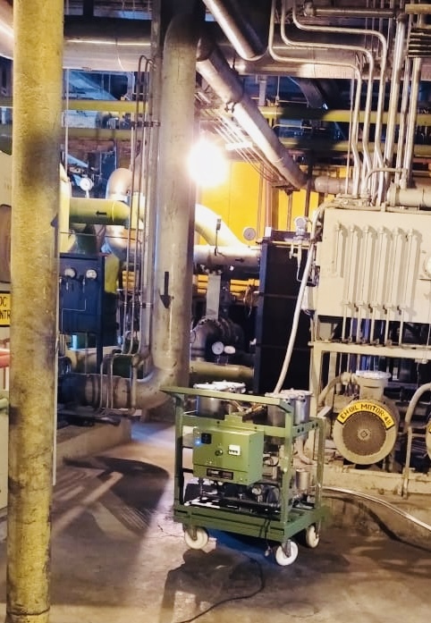 EHC Fluid Filtration Machine