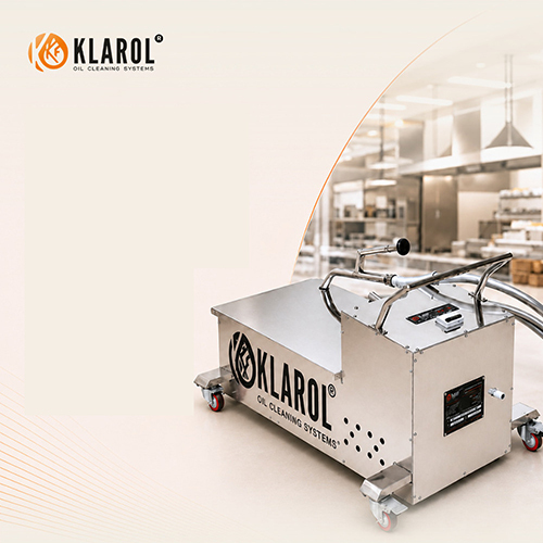Frying Oil Filtration Machine - Color: Stainless Steel/Silver