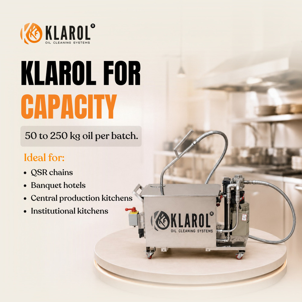 250 KG Frying Oil Filtration Machine