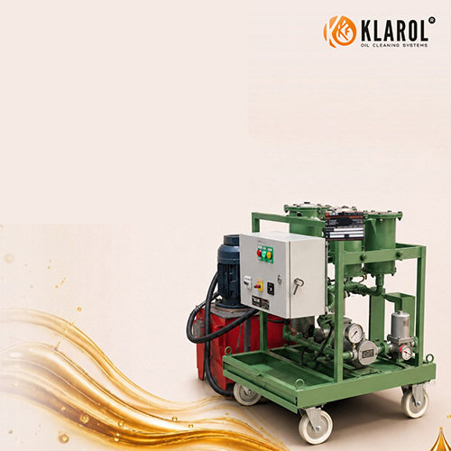 Hydraulic Oil Filtration Machine - Color: Green