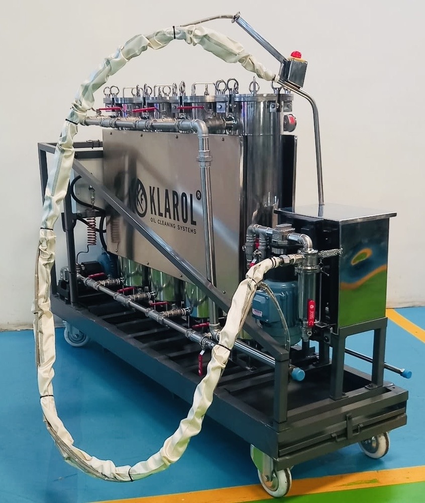 Large Scale Continuous Fryer Oil Filtration Machine