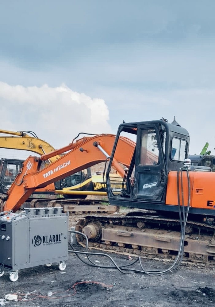 Excavator Hydraulic Oil Filtration Machine