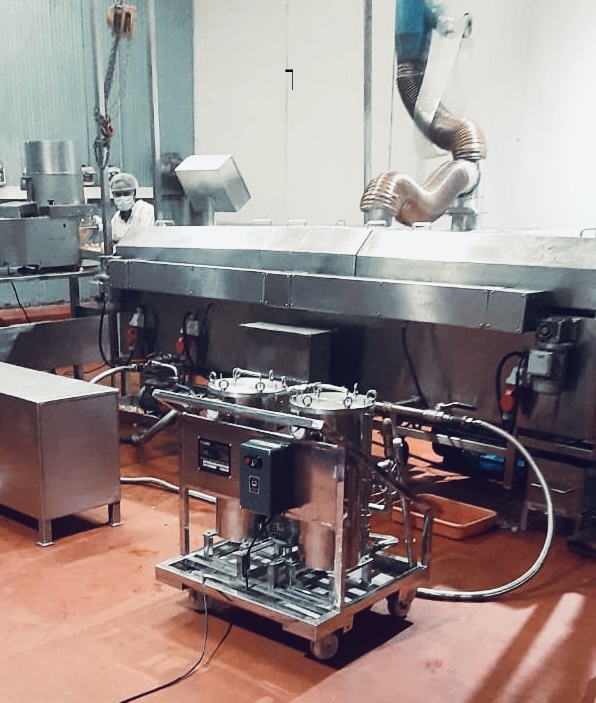 Continuous Fryer Cooking Oil Purifier