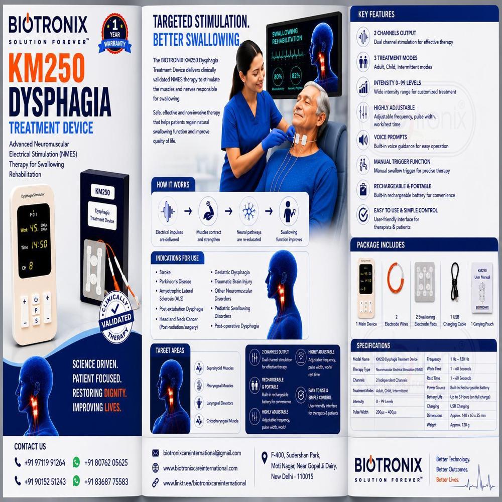 KM-250 Dysphagia Treatment & Rehabilitation Device