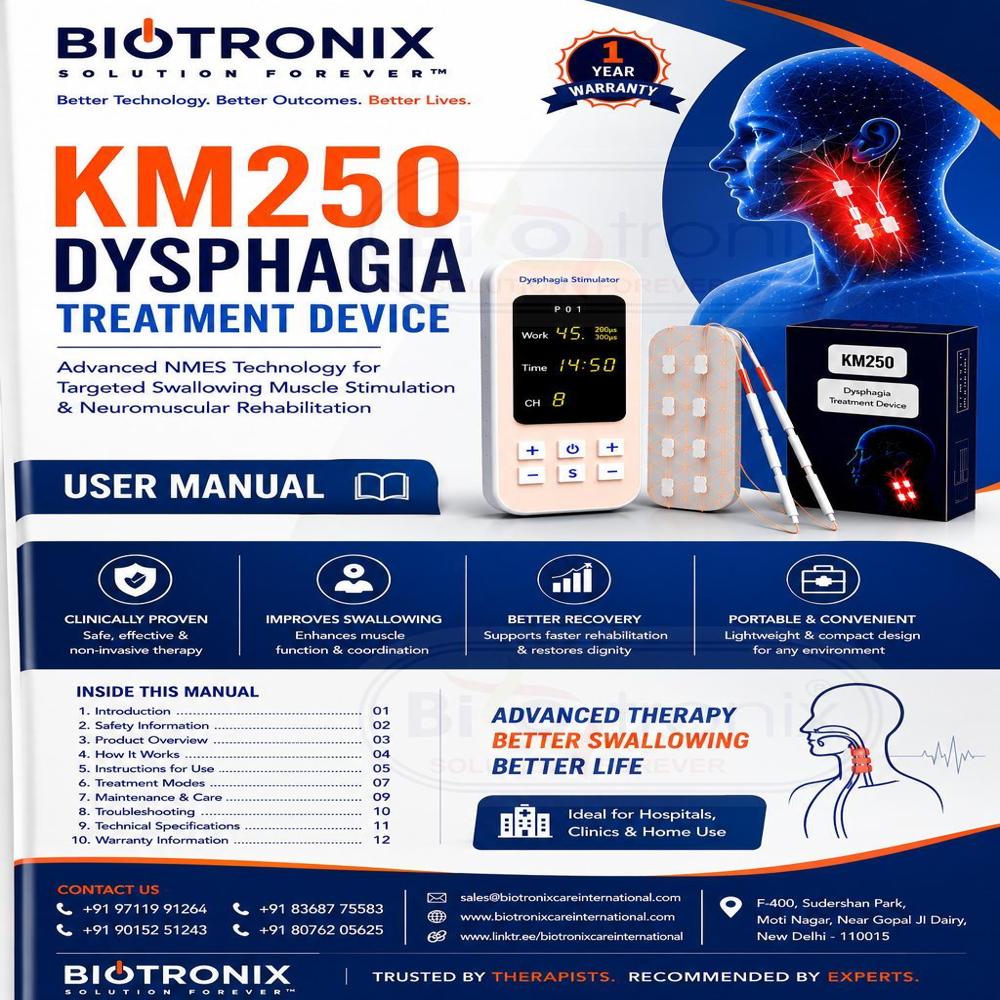 KM-250 Dysphagia Treatment & Rehabilitation Device