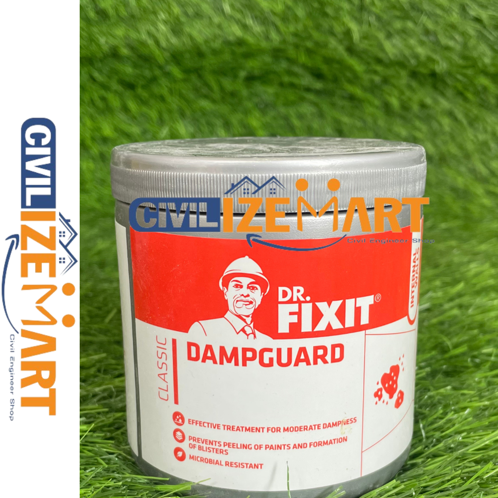 Dr Fixit Dampguard Classic Waterproofing Chemical(1Kg) - Application: Internal Damp Walls