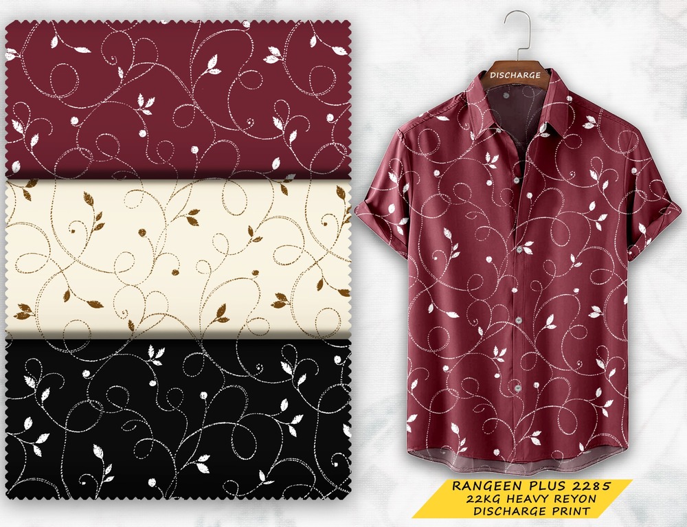 Rangeen Plus 2285 Heavy Reyon Discharge Printed Fabrics