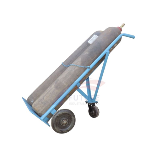 Ms Double Gas Cylinder Trolley